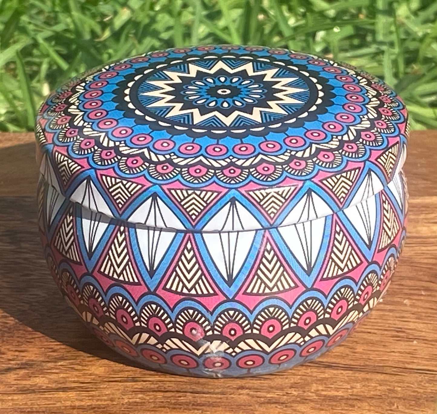 Crystal Candle #6 - Amethyst & Lemon