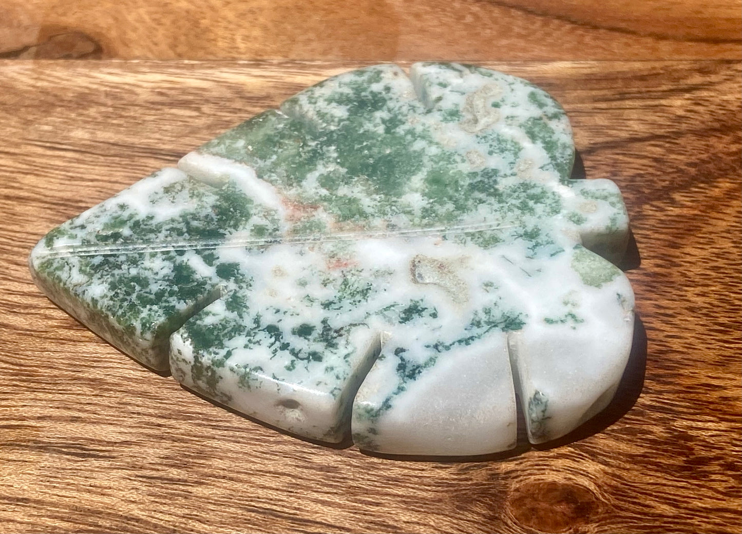 Moss Agate Leaf #1