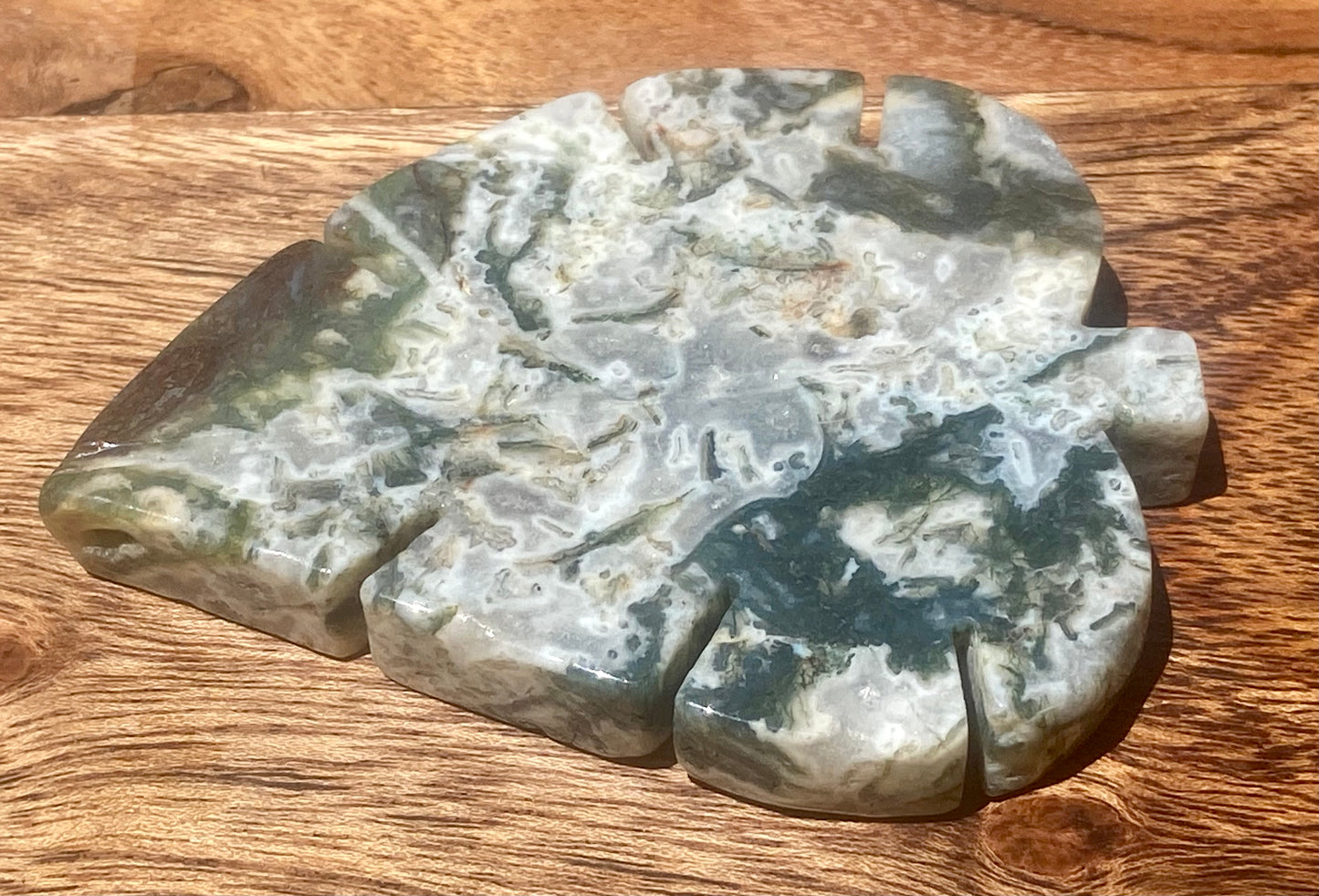 Moss Agate Leaf #3