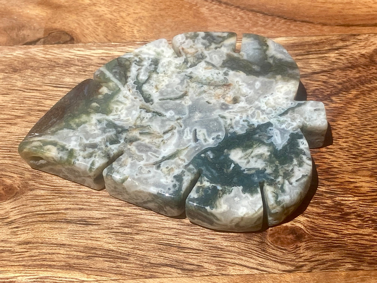 Moss Agate Leaf #3