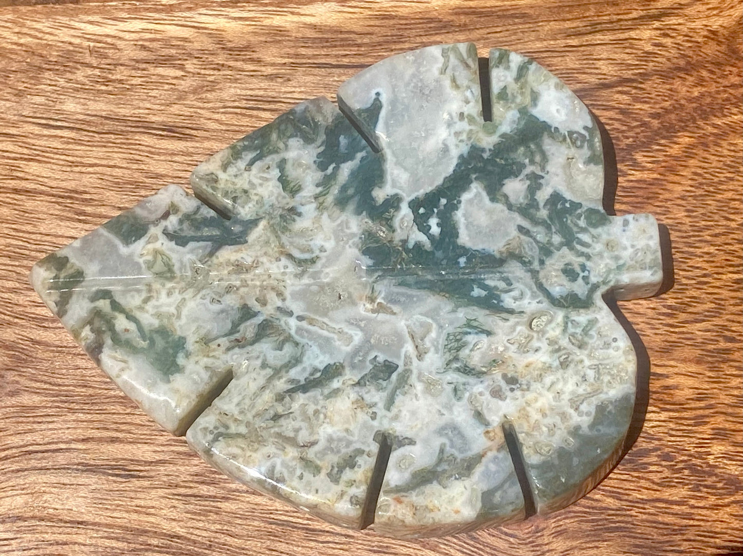 Moss Agate Leaf #3