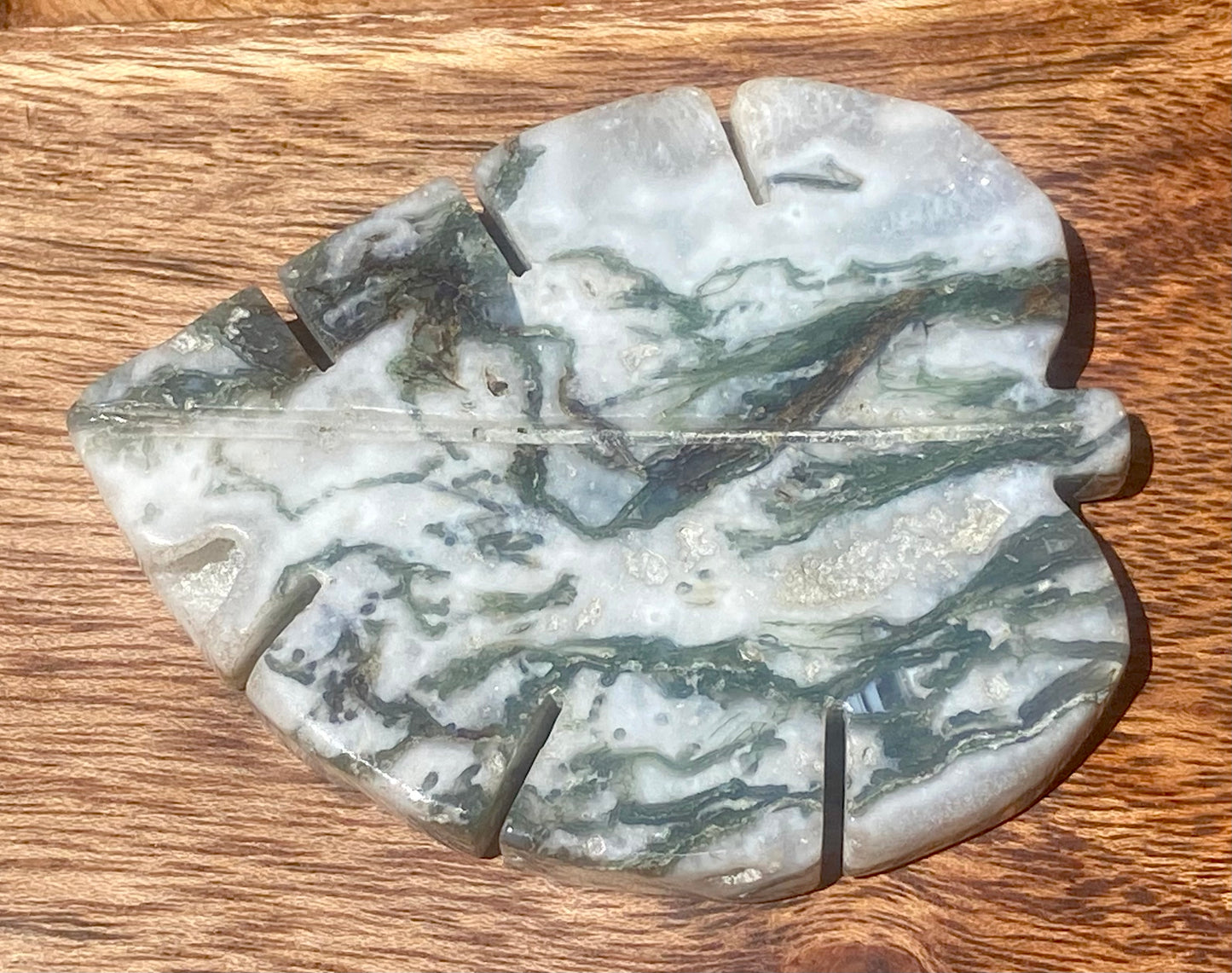 Moss Agate Leaf #4